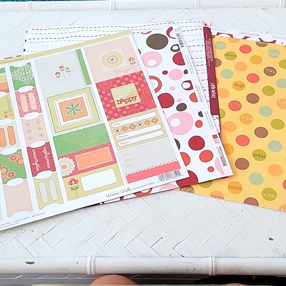 Lot of Crafting Paper Over 500 Pieces Total - Teachers, Scrapbooks, Crafters NWT - Picture 4 of 9